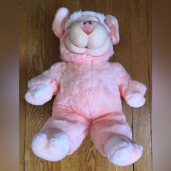 Vintage Plush 24K Polar Puff Pigalilly Dumplings Hand Puppet - Picture 7 of 11